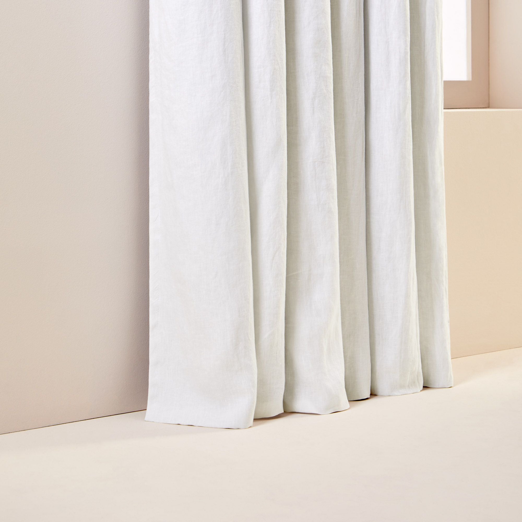 Rideau oeillets doublé occultant CARLINA blanc pur